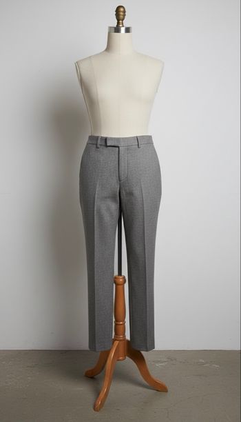 Neuf - ASOS DESIGN - Pantalon de costume ajusté - Taille W28 L32 - Gris chiné