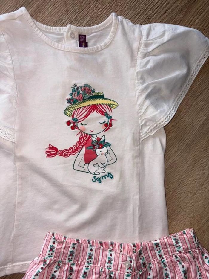 Ensemble été sergent major 6 ans comme neuf fille - photo numéro 3