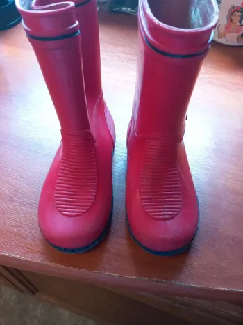 🌈bottes rouge Splatch T24
