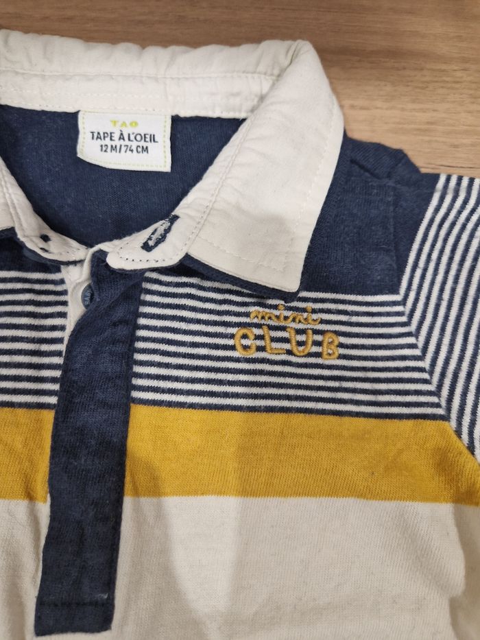 Polo manches longues 12 mois - photo numéro 3