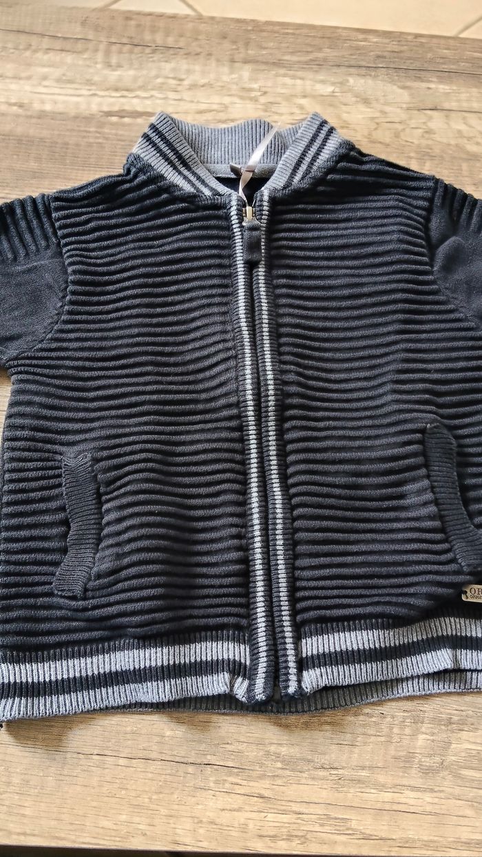 Gilet zippé orchestra taille 3 ans - photo numéro 2