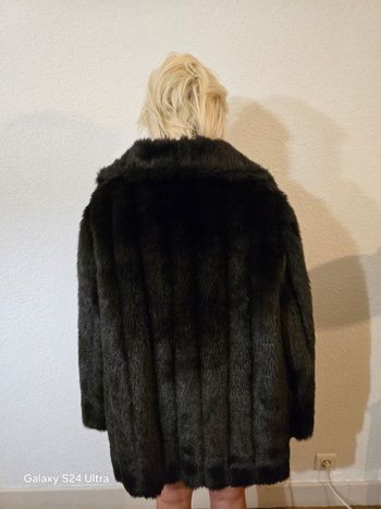 Veste fausse fourrure