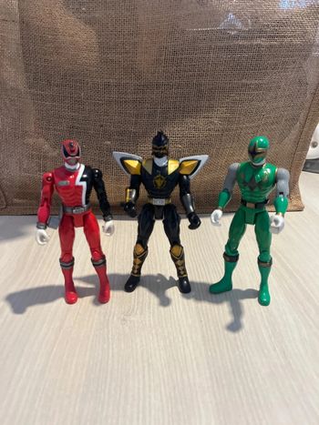 Lot figurines power ranger
