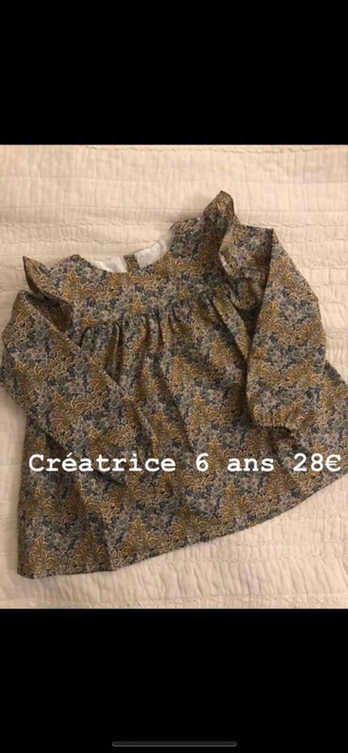 Blouse Liberty 6 ans