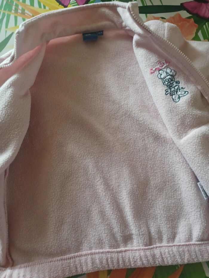 Veste polaire minnie 4/5ans - photo numéro 4