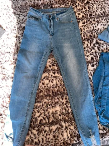 Jeans taille haute