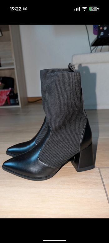 Chaussures à talons similicuir 