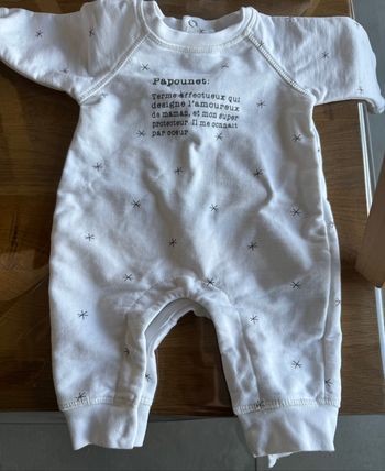 Pyjama sans pieds 3 mois