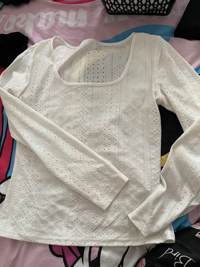Pull manche longue