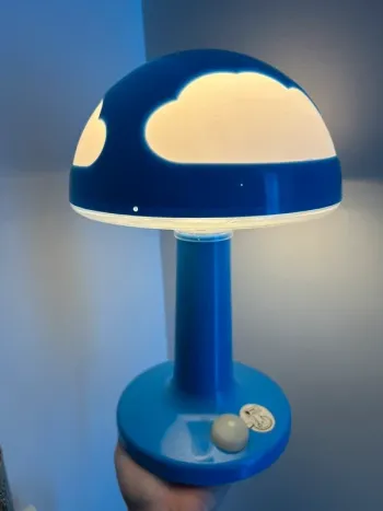 Lampe champignon nuage IKEA Skojig design Henrik Preutz collector vintage 90