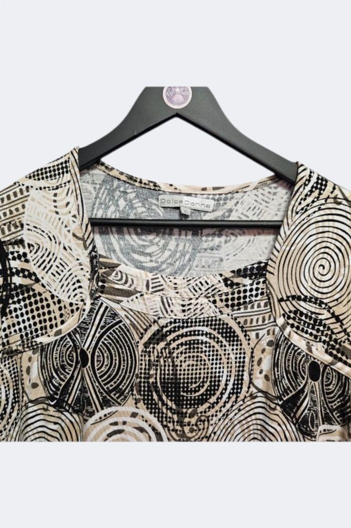 Blouse manches courtes T44 Dolce donna - photo numéro 2