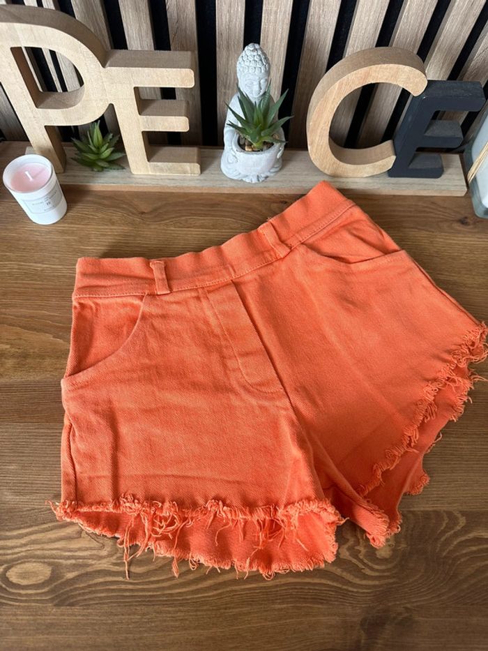 Short orange 8/10 ans