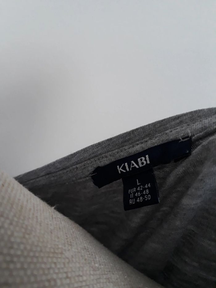 Haut gris Taille L🌿💞 - photo numéro 3