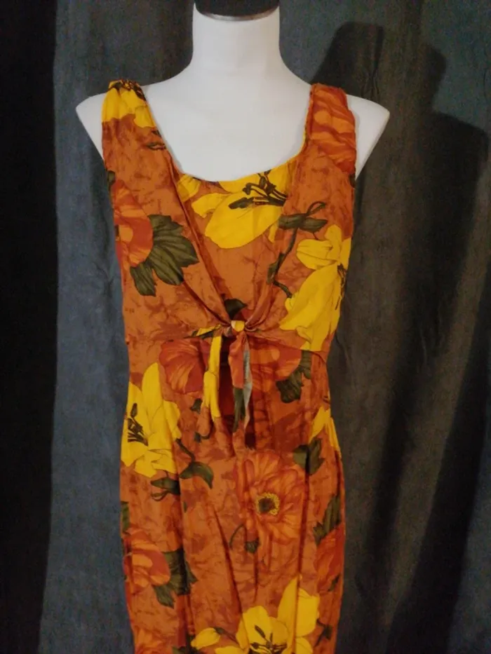 Robe sans manche renatto bene taille - photo numéro 2