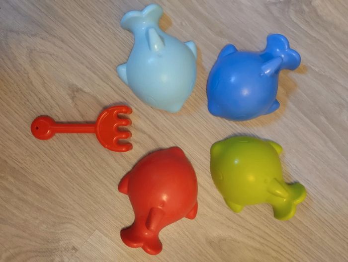 Jouets de plage 💚