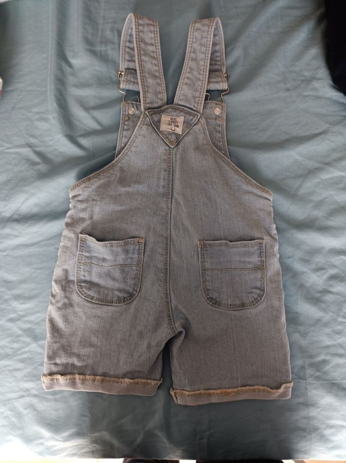 Salopette courte Tex baby taille 9 mois - photo numéro 2