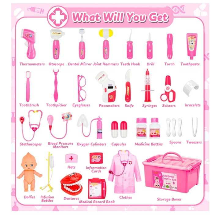 Ensemble malette de docteur - photo numéro 3