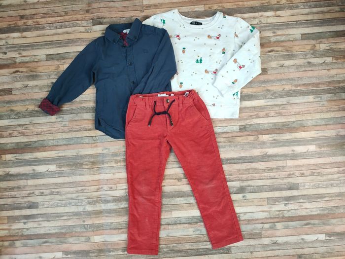 Lot de vêtements garçon 5 ans pour les fêtes/Noël 🎅🏻 - photo numéro 2