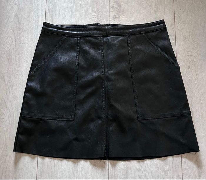 Jupe simili cuir