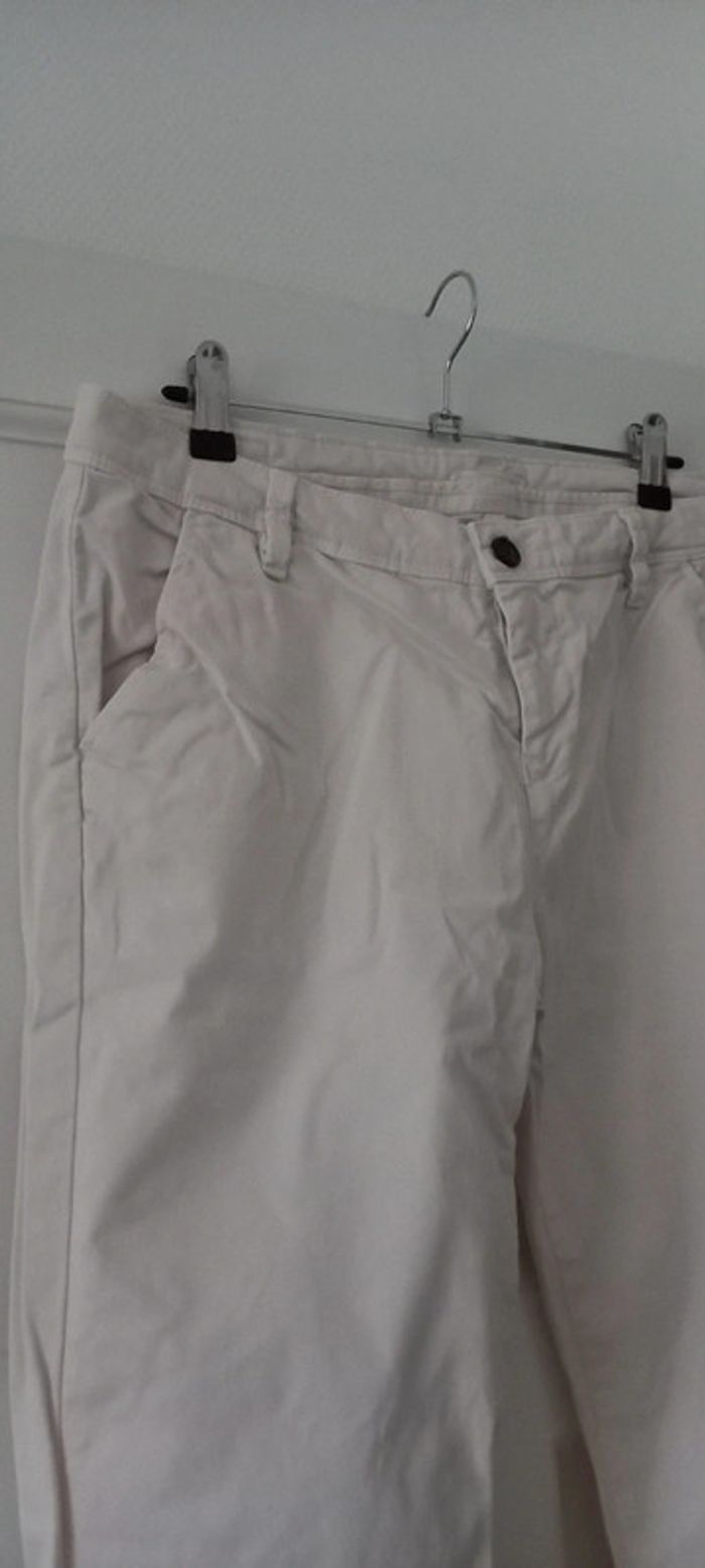 Jean blanc crème Cimarron XL - photo numéro 3