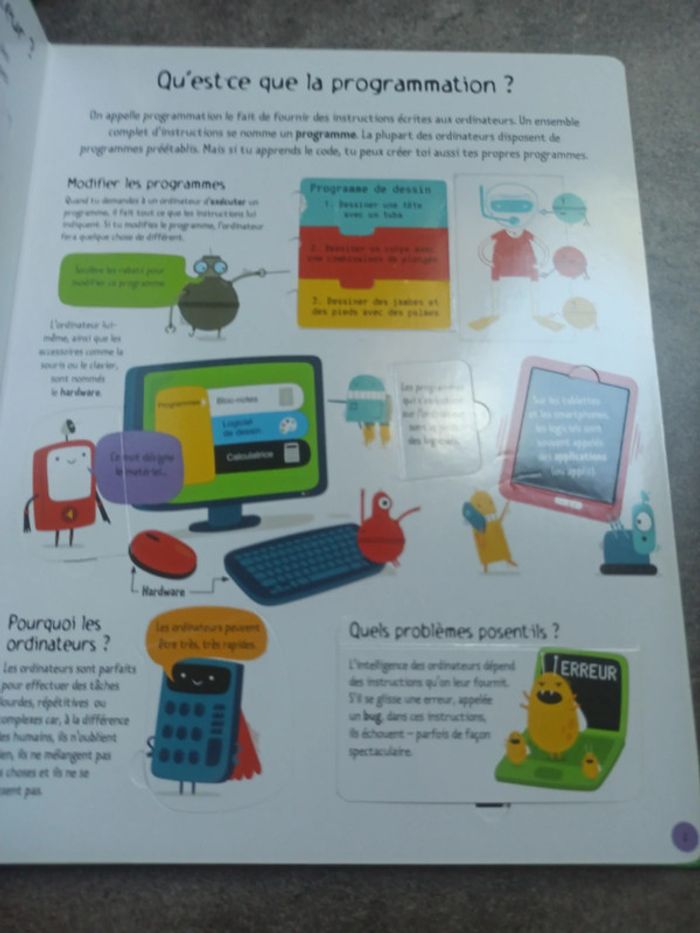 Livre usborne ordinateurs et programmation - photo numéro 2