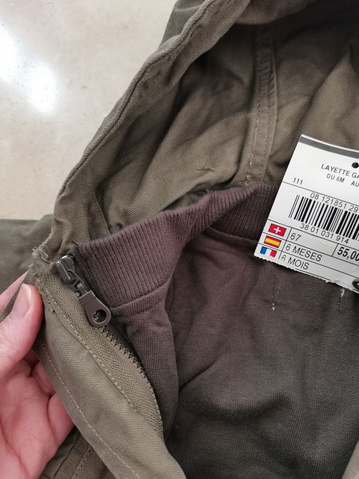 Veste kaki mi saison - photo numéro 4