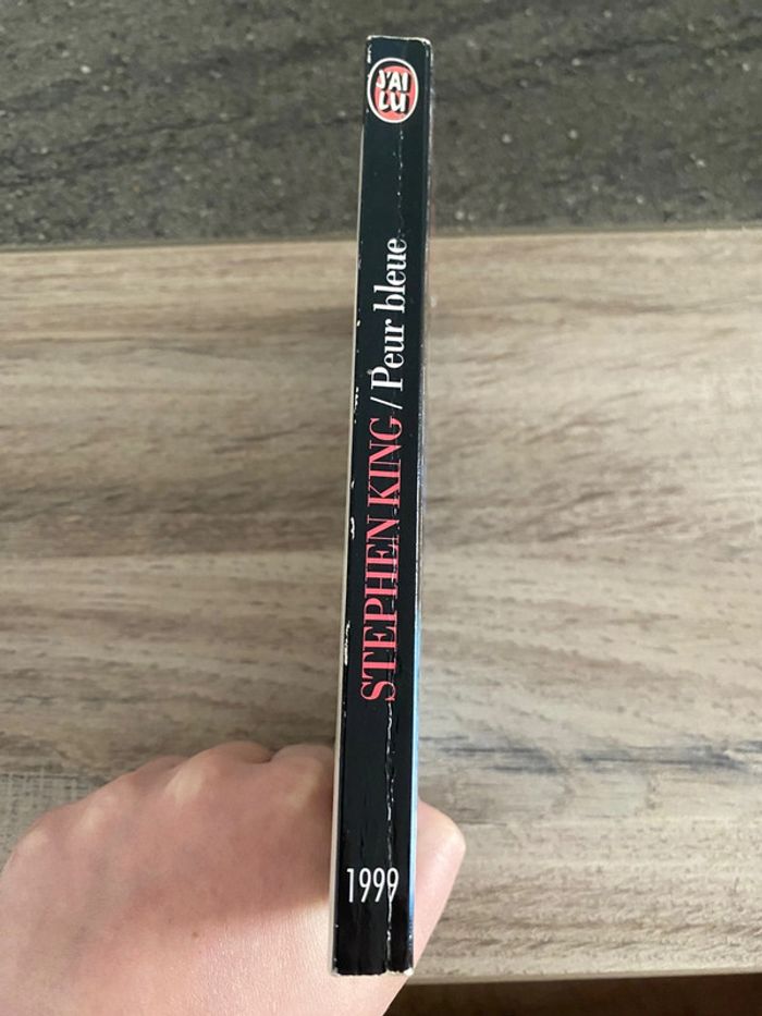 Livre Peur bleue Stephen King J’ai Lu - photo numéro 3