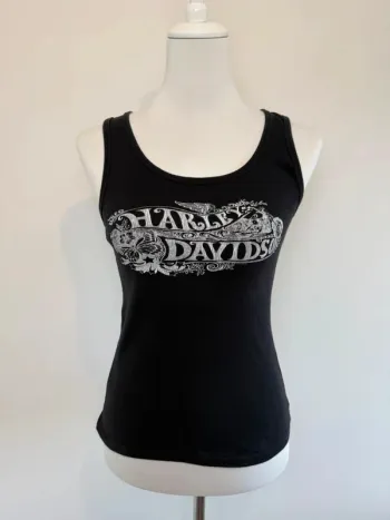 Débardeur Harley Davidson femme noir taille M très bon état