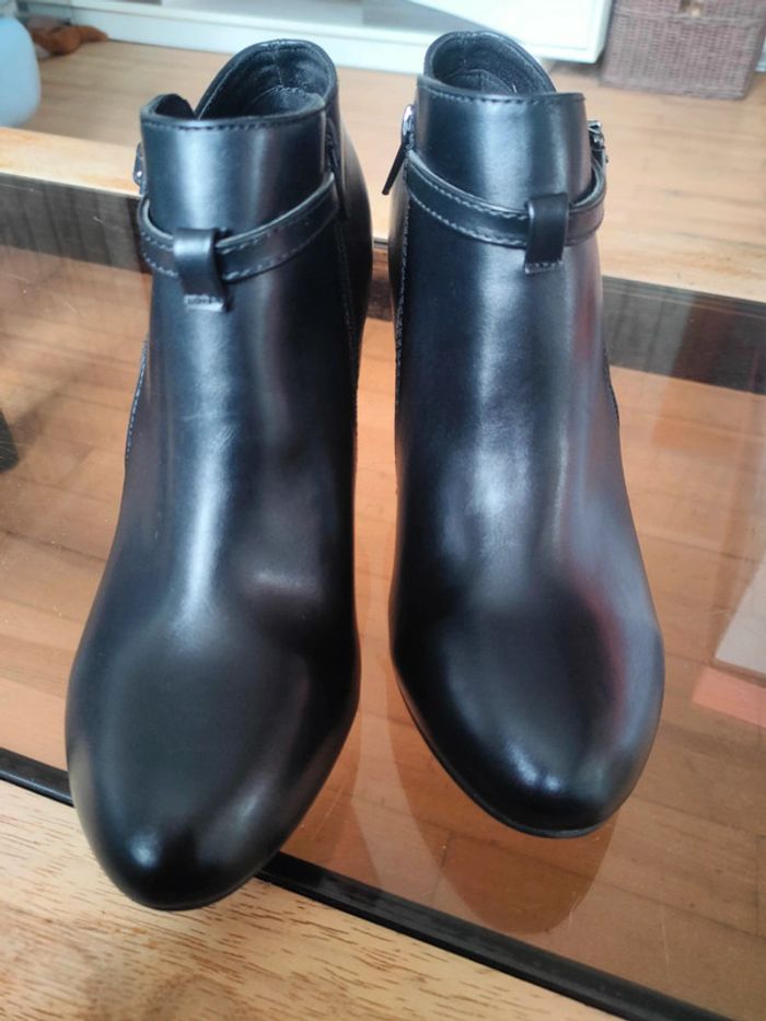 NEUF - Bottines noires 41 - photo numéro 6