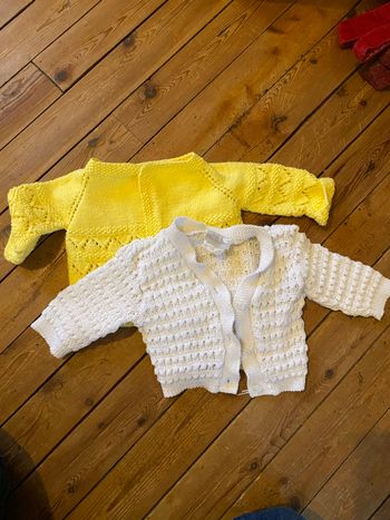 Lot de 2 gilets 3-6 mois