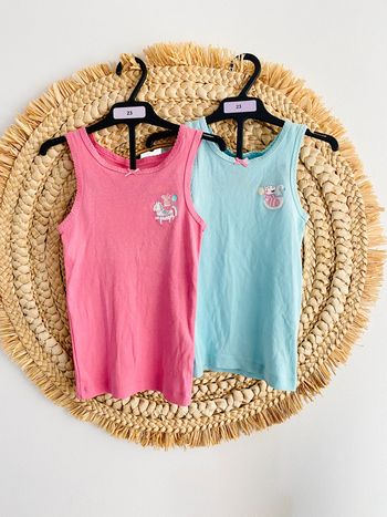 Lot t-shirts / débardeur Peppa PiG 5/6 ans