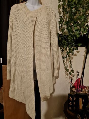 Gilet long femme