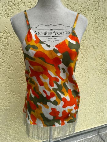 🧡 Top à franges original et estival 🧡