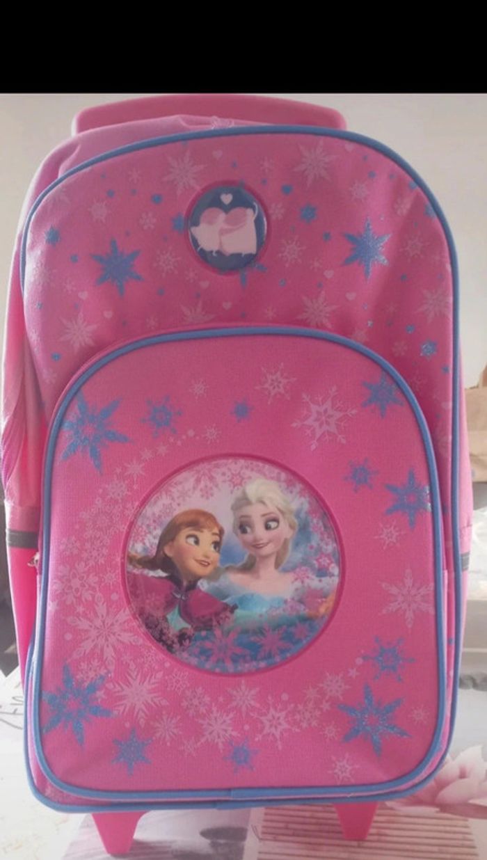 Cartable trolley reine des neiges - photo numéro 2