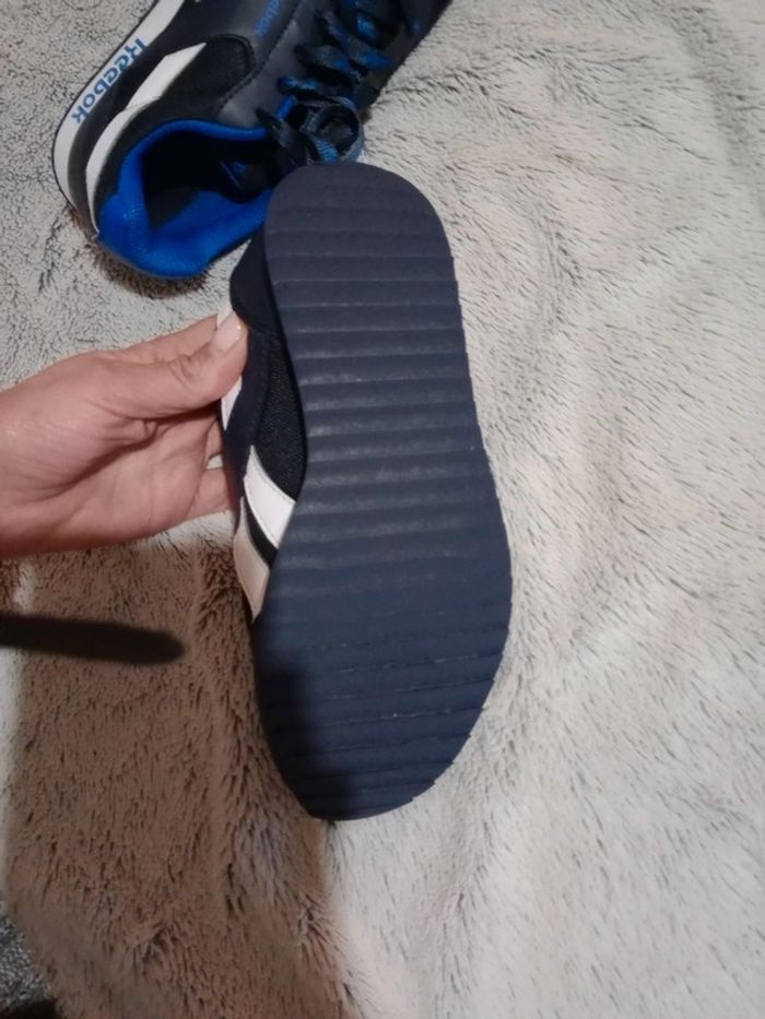 Sneackers mixte 35 bleu marine Reebok c49 - photo numéro 4