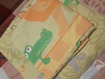 Housse de couette et sa taie thème la jungle