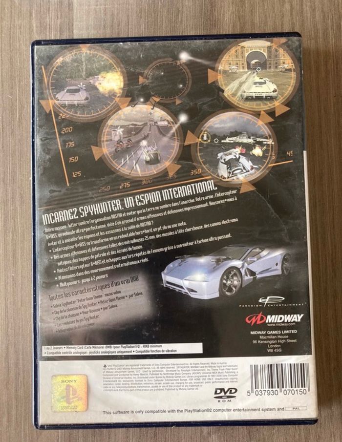 Jeu Ps2 Spyhunter - photo numéro 3