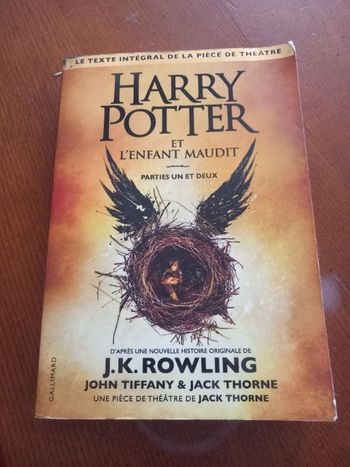 Livre Harry Potter et l'enfant maudit