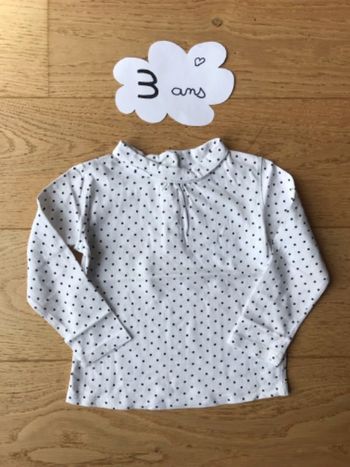 Tee shirt sous pull tex 36 mois