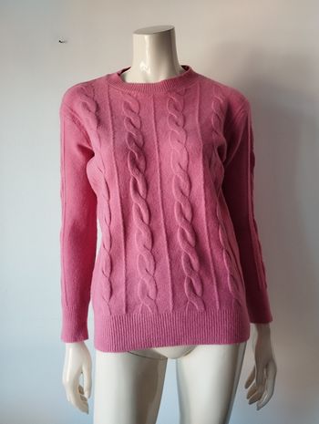 Pull doux torsadé taille L 