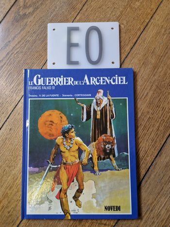 Bd le guerrier de l arc en ciel en eo