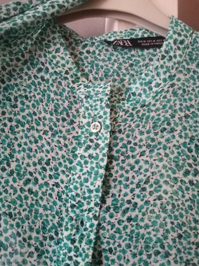 Robe longue d'été fluide zara taille m - photo numéro 7