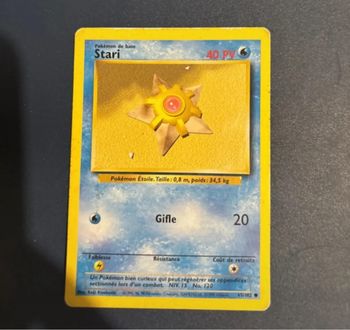 Carte Pokémon Wizards Stari 65/102 Set de base