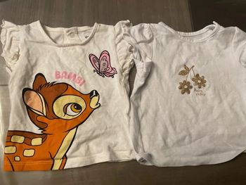 Lot de 2 t-shirts