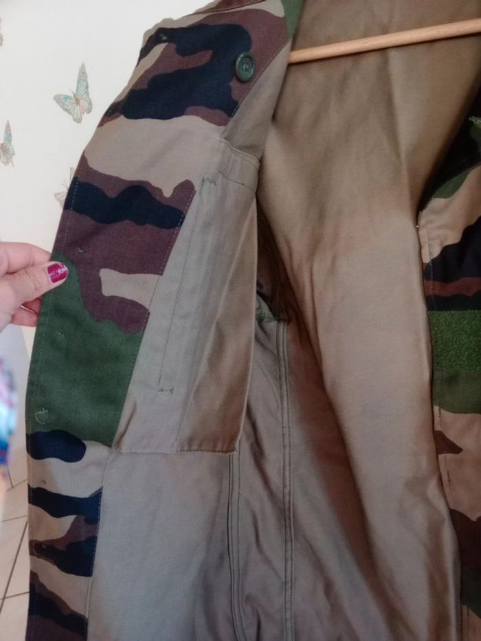 Veste militaire homme 44 camouflage - photo numéro 6