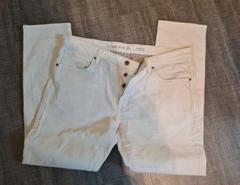 Jeans slim blanc taille 42