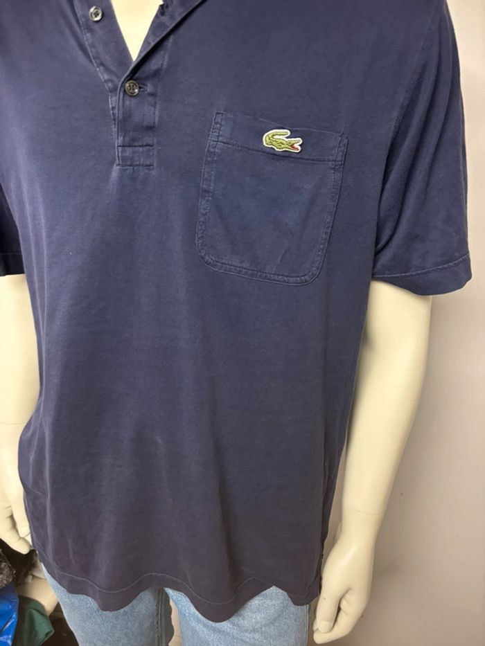 Polo Lacoste Original - Taille L - Bleu Marine - photo numéro 7