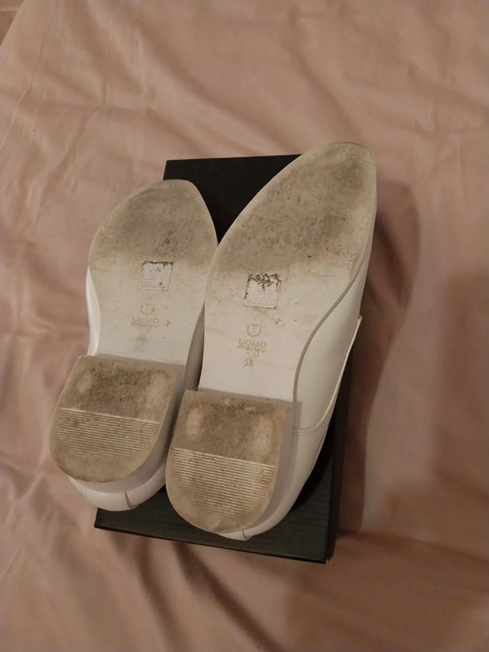 Chaussure / mocassin habille blanche T38 - photo numéro 10