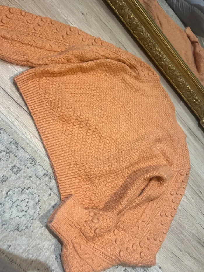 Pull femme pimkie 36/S orange - photo numéro 3