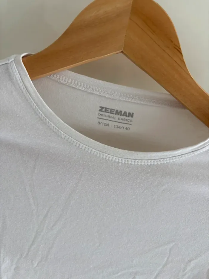 Tee shirt fille blanc 8 ans - photo numéro 2